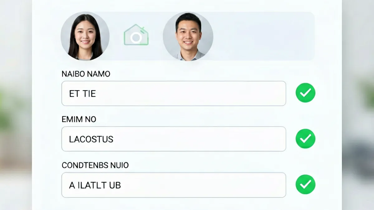 新用户完成海角社区在线网址进入登录后进行账号基础设置的界面，包括绑定邮箱和完善个人资料的操作步骤